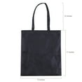 thumbnail image 2 of 15" x 17" Large Navy Blue Nonwoven Tote Bags - 12 Pc., 2 of 2
