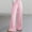 Pink, variant on Itsame Womens Loose Long Pants Pocket Solid Color Cotton High Waisted Wide Leg Sweatpants Navy Size 2XL