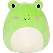 Squishmallows Official Kellytoy Squishy Soft Plush Toy Animal (14 Inch, Wendy the Frog)