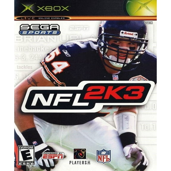 Restored NFL 2K3 (Xbox, 2002) (Refurbished)