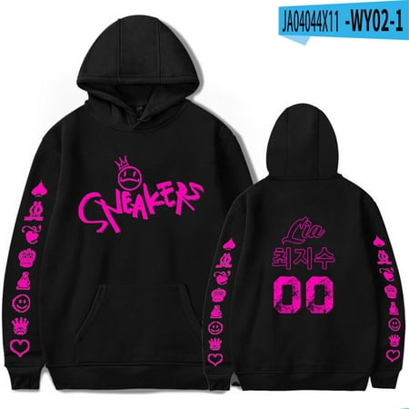 

ITZY snakers Kpop Hoodie Sweatshirt 2023 New Women men cool Logo Pullovers