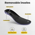 thumbnail image 3 of FitVille Men's Wide Slip-Resistant Diabetic Shoes for Men Arch Support Adjustable Dress Shoes for Swollen Foot, 3 of 8