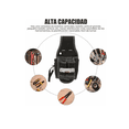 thumbnail image 4 of Bolsa Porta Herramientas Electricistas Riñonera Profesional Xtellar negro, 4 of 4