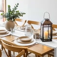 thumbnail image 6 of Pure White Round 13 Inch Placemats Set of 6, Simple Solid Color HeatResistant Non Slip Place Mats for Dining Table, Wipeable Braided Kitchen Table Mats for Housewarming, 6 of 9