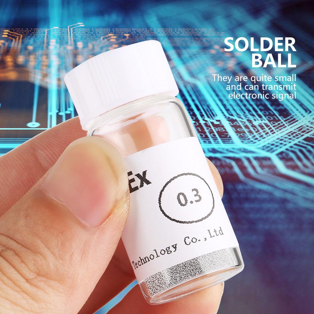 OTVIAP BGA Solder Ball Leadfree Reballing Soldering PCB Heat Universal Stencil Balls, Reball