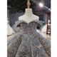 thumbnail image 2 of Vestido de pasarela para niños Vestido de princesa Estilo de hilo hinchado Vestido de lentejuelas para actuación de piano de pequeño anfitrión, 2 of 6