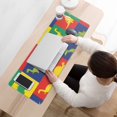 thumbnail image 3 of Long Mouse Pads for Desk,Colorful Cartoon Dinosaurs Squares Desk Mats on Top Of Desks, Desk Mouse Pad Extra Large with 3mm Non-Slip Base and Stitched Edge for Gaming,Work,Home 31.5"x11.8", 3 of 5