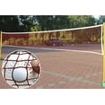 thumbnail image 1 of Filet de Sport Résistant aux Intempéries, Pliable Portable Intérieur Ou Extérieur, Large Utilisation pour Volleyball de Plage, Tennis, Soccer Tennis, Matériau Durable 610 X 76 cm, 1 of 5