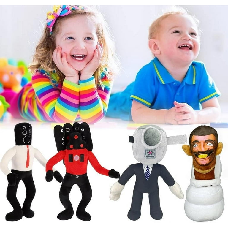 Skibidi Toilet Toy Plush,gman skibidi Toilet Plush Cameraman  Plush,Speakerman Plush Toy Stuffed Animal Plushie for Game Fans Kids  Children