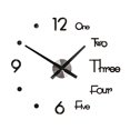 thumbnail image 1 of Wall Sticker Clock Simple Clock Mute Home Living Room Study Bedroom Wall Clock, 1 of 3