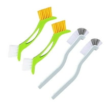 4pcs Double Head Scrub Cleaning Brush for Bathroom Grout