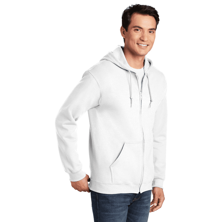 Gildan Heavy Blend Zip Up Hoodie, Midweight Hoodie, Fleece Hooded