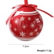 thumbnail image 3 of Adornos de bolas de Navidad brillantes, bolas decorativas de plástico para decoración de fiesta de boda, casa del árbol de Navidad, 2,8", 3 of 5