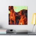 thumbnail image 4 of Proud Ridgeback Pop Art - Canvas, 4 of 10
