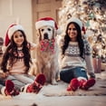 thumbnail image 3 of Collar para perro ADOGGYGO navideño ajustable, grande, de 41 a 60 cm, 3 of 5