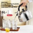 thumbnail image 3 of Electric Spice and Nut Grinders - 3 Stainless Steel Blades, 1 Filter, 1 Brush - 500W Grinder for Kitchen Dry Use (Black), 3 of 6