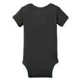 thumbnail image 5 of Yellow Rooster Infant Short Sleeve Baby Rib Bodysuit Black 12M, 5 of 5