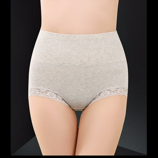 Aayomet Lace Underwear for Women Panties Breathable Body Shaper Slimming Tummy  Underwear Butt Lifter Seamless (Blue, One Size) 