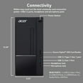 thumbnail image 2 of Acer Aspire TC Desktop TC-1775-UR11, Intel Core i5-14400 10-Core, 16GB DDR5, 4TB SSD, New, 2 of 5