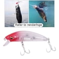 thumbnail image 3 of Señuelos cebos duros, señuelos de pececillo con ojos 3D Crankbait, señuelo de aparejos Swimbait para agua dulce/agua DYNWAVEMX Señuelos de pesca, 3 of 8