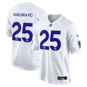 Men's Nike White Chelsea 2025 Soccer x NFL Game Jersey