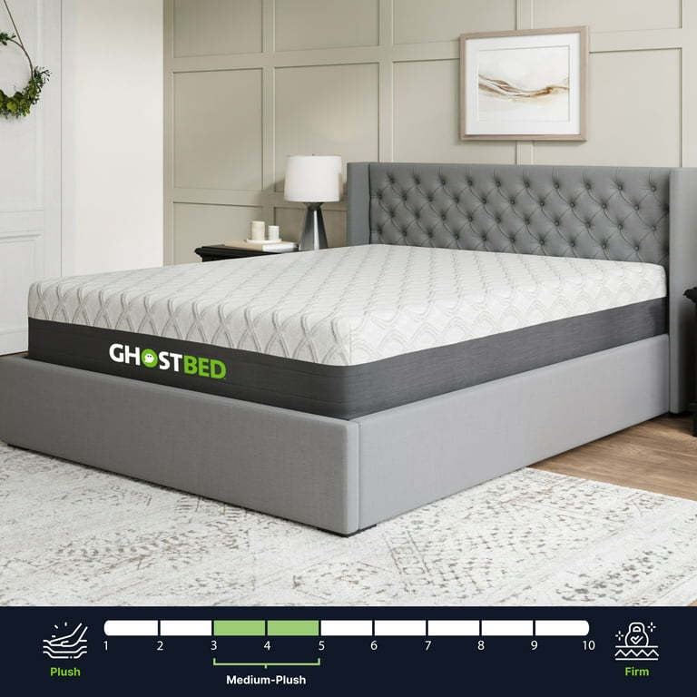 GhostBed 14 Twin XL Mattress Cooling Memory Foam Mattress Medium Firm