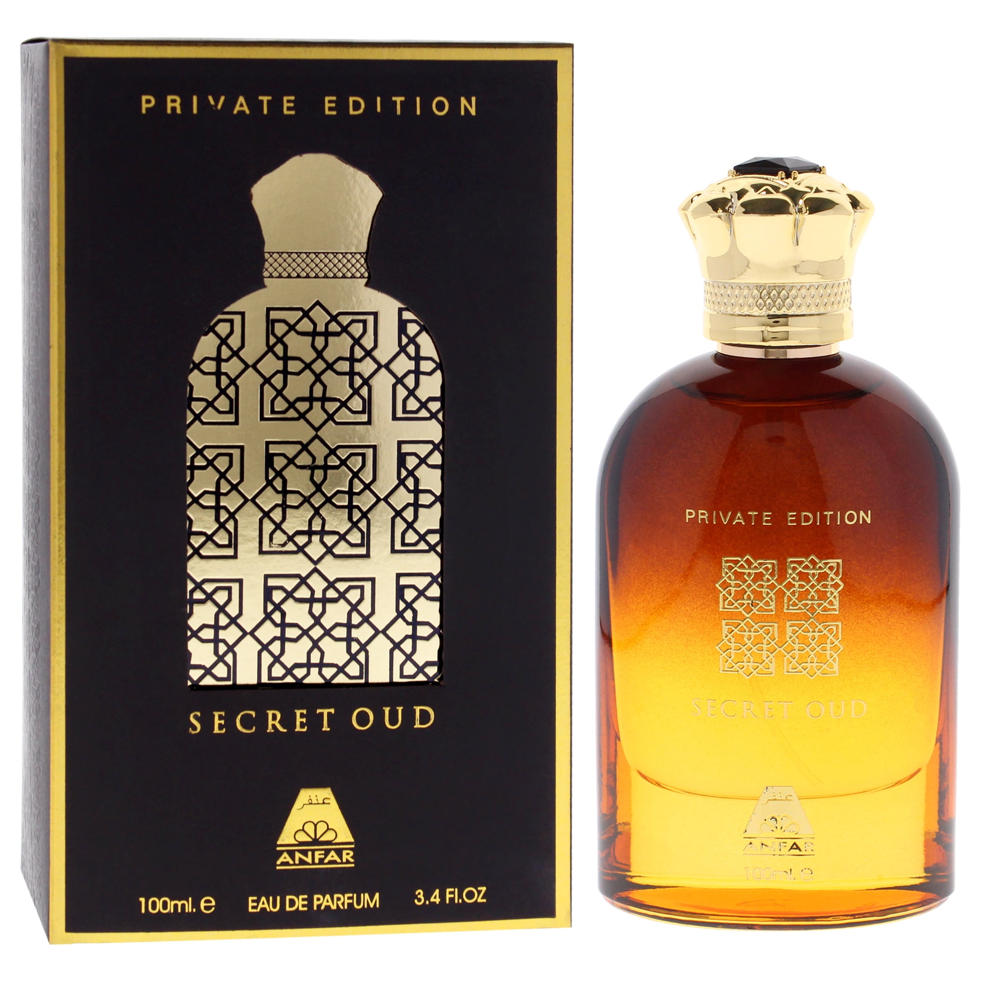 Private Edition - Secret Oud by Anfar, Cologne for Men, 3.4 oz