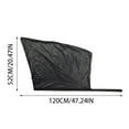 thumbnail image 2 of Mouliraty Sunscreen And Heat Insulation Door Side Window Sunshade Car User External Mosquito Screen Universal Car Window Screens- And Cool Your Vehicle, 2 of 3