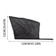 thumbnail image 2 of Fiudx Parasol Universal para Ventanilla de Coche, Aislamiento Térmico de Doble Capa, Tejido de Poliéster Flexible, Fácil Instalación, Protección Uv, Efecto Refrescante, Ideal para Viajes Al Aire Libr, 2 of 2