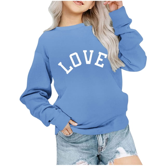 Chandails à Capuchon pour Garçons Garçons d'Âge Préscolaire et Filles Mode Mignon Couleur Unie Manches Longues Col Rond Chandail de Sport Chandail à Capuchon Chandails à Capuchon pour Filles