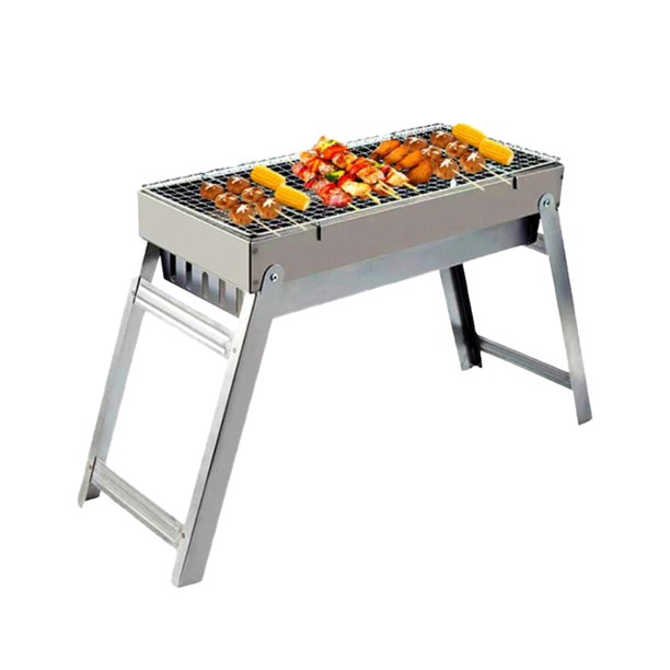 Folding Portable Grill TableOutdoor Mesh Grill Tables for Camping