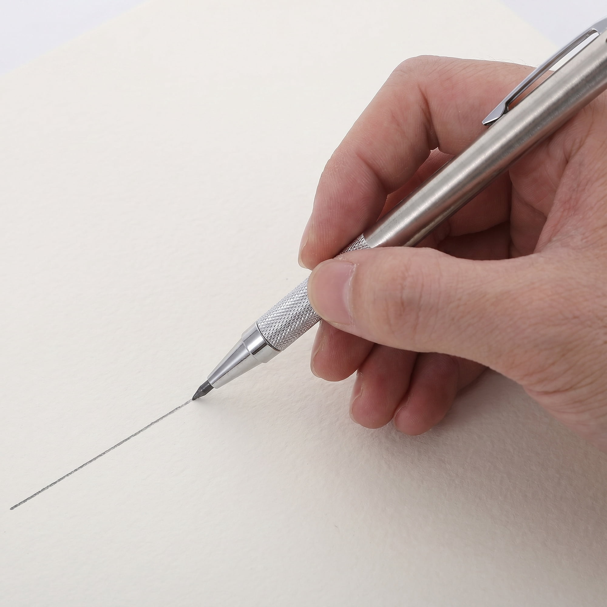 OFFIGAM 1Set Metal Drafting Pencil Set with 3.0mm Lead Holder for Precise Engineering Sketching