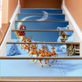 thumbnail image 1 of SZTXJ 3D Christmas stair stickers waterproof for stair renovationGifts under the moon Christmas Simulation 3D stair stick waterproof Fashion Creative, 1 of 4