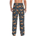 thumbnail image 3 of Xecao Reindeer Men's Straight Lounge Pajama Pants: The Ultimate in Comfortable Sleepwear, 3 of 9