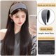 thumbnail image 3 of Headband Body Wave Wig Long Wavy Hair Wigs Women Curly Hair with Hair Hoop, 3 of 5