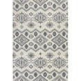 thumbnail image 1 of HomeRoots 353123 6 ft. 7 in. x 9 ft. 6 in. Polypropylene Ivory & Grey Area Rug, 1 of 1