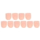 thumbnail image 4 of 10 pares de protectores para dedos gordos de SEBS, transpirables, para aliviar el dolor de ampollas, reutilizables, separadores de dedos, color piel brillante, 4 of 10