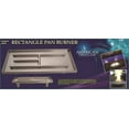 thumbnail image 4 of 22"W x 10"D X 4"H 304.Stainless Steel Rectangular Pan Burner, 4 of 4