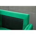 thumbnail image 3 of Almor Velvet Living Room Sofa Green, 3 of 5