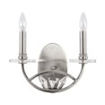 thumbnail image 1 of Yosemite TWC102-2PN-NS Cascade Two-Light Incandescent Sconce, Polished Nickel, 1 of 1