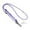 Purple, variant on Universal - Phone Lanyard Crossbody Strap with Adjustable Tabs and Secure Metal Buckles for All Mobile Devices