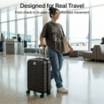 thumbnail image 5 of Skyway Luggage Epic 2.0 3-Piece Set Hardside 8-Wheel Spinner, (20" Carry-on, 24" Medium Check-In & 28" Large Check-In), 5 of 7