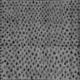 thumbnail image 1 of Ahgly Company Indoor Square Abstract Gray Modern Area Rugs, 4' Square, 1 of 4