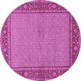 thumbnail image 1 of Ahgly Company Indoor Round Persian Pink Traditional Area Rugs, 6' Round, 1 of 4