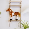 thumbnail image 3 of Huge Standing Giraffe Dog Cat Horse Sika Deer Tiger Toys Cute Animal Soft Simulation Doll Birthday Gift Kids Toy Bedroom Decor, 3 of 5