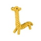 thumbnail image 1 of Juguete para perros con forma de jirafa, cuerda de algodón, nudos para perros, cachorros y gatos, limpieza de dientes, productos de entrenamiento para masticar, suministros para mascotas., 1 of 7
