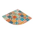 thumbnail image 4 of Alfombrilla de ducha de esquina perfecl de PVC 60 cm x 60 cm Naranja, 4 of 8