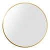 Round Brass 20" Wall Mirror by Drew Barrymore Flower Home