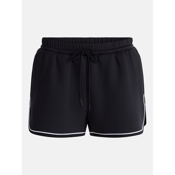 Aiva Women's Pique Knit Dolphin Shorts, 2.5