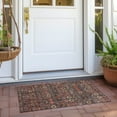 thumbnail image 6 of Addison Rugs Chantille Indoor/Outdoor Transitional Bohemian Red Washable Rectangle Rug, 1'8" x 2'6", 6 of 6